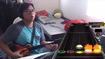 The real guitar hero