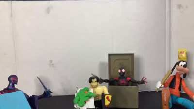 So my son started doing stop motion, couldn’t be prouder (sound on)