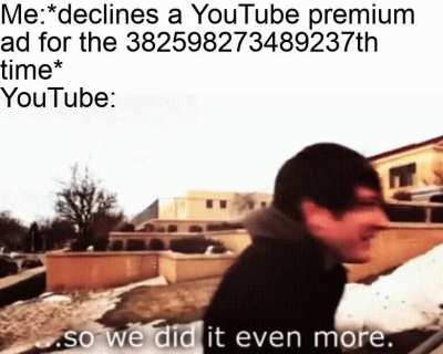 ...so we did it even more