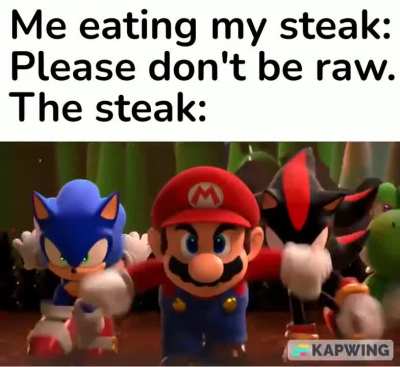 Raw as hell