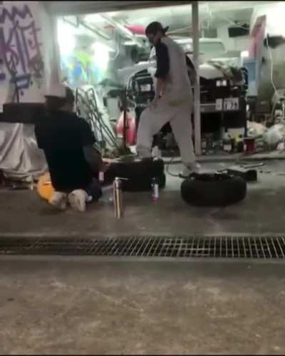 WCGW if I take a blow torch to a tire?