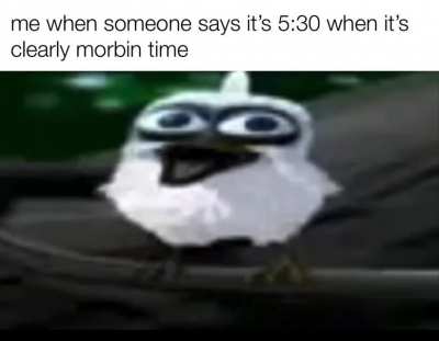 it’s morbin time 🗿
