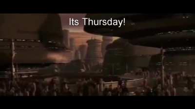 It's already Thursday in Europe so shhh....
