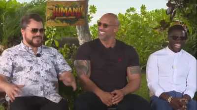 Jack Black Impersonating The Rock