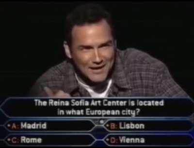 Regis knew what he was doing!