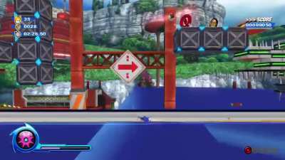 (Epilepsy warning, gameplay via Switch) I don't think a day 1 patch of any kind is gonna help my eyes recover from this one...