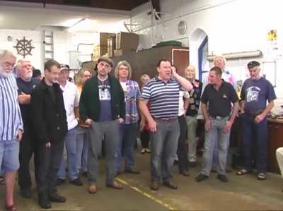 A proper sea shanty, Bully In The Alley - Kimber's Men