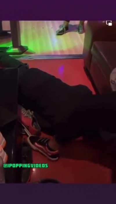 Knocks her Bf out with a bowling ball & throws a strike…