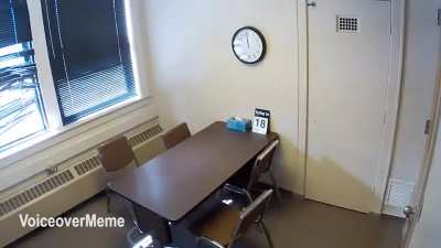 To lock up a man