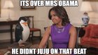 Skipper saves Mrs. Obama yet again?? 🤩🐧