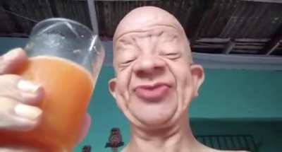 Orange substance