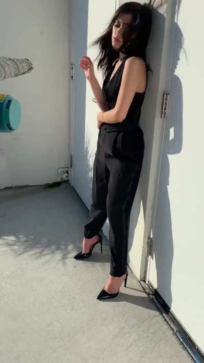 She is hot as hell