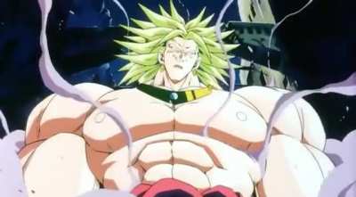 Cabba after SSJ4 Gogeta uses Big Bang kamehameha