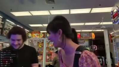 Twitch creep thinks streamer owes him a kiss