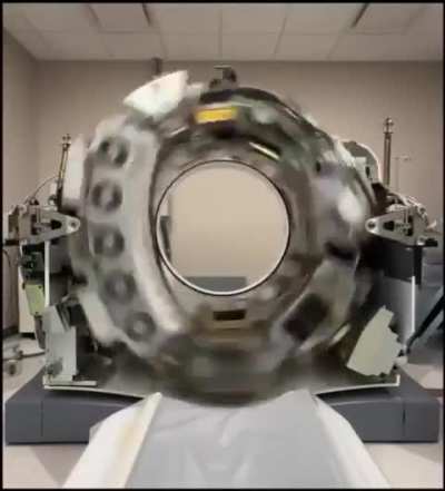 CT scan without a cover