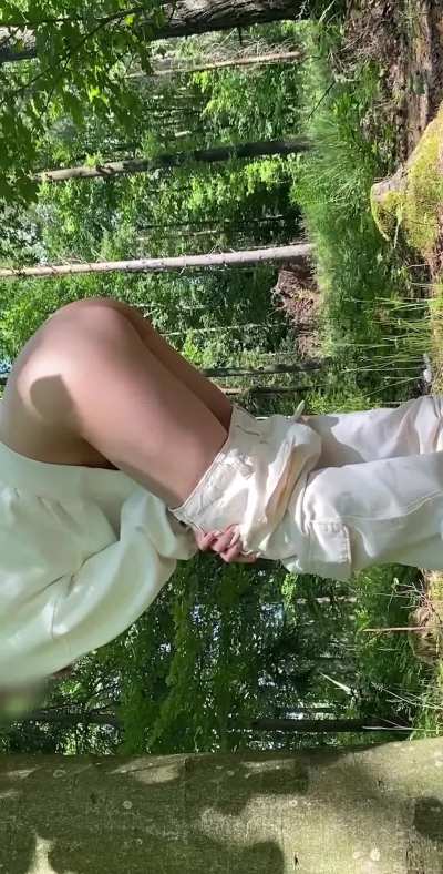 Straight in the ass