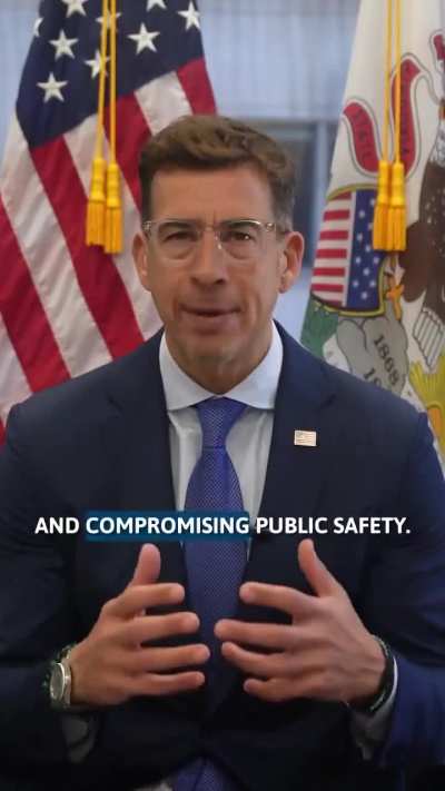 Alexi Giannoulias, Illinois Secretary of State, says he is taking legal action against Kristi Noem and ICE for unlawful conduct in the state.