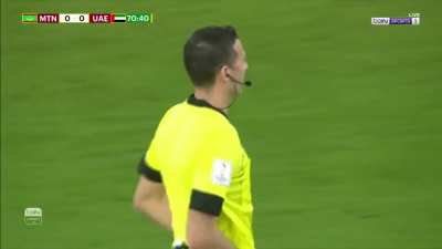 UAE great goal disallowed Vs Mauritania using automated offside VAR [FIFA Arab Cup 2021]