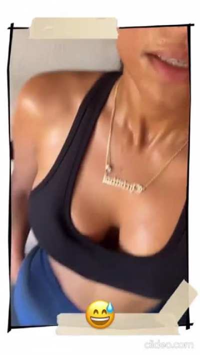 After workout