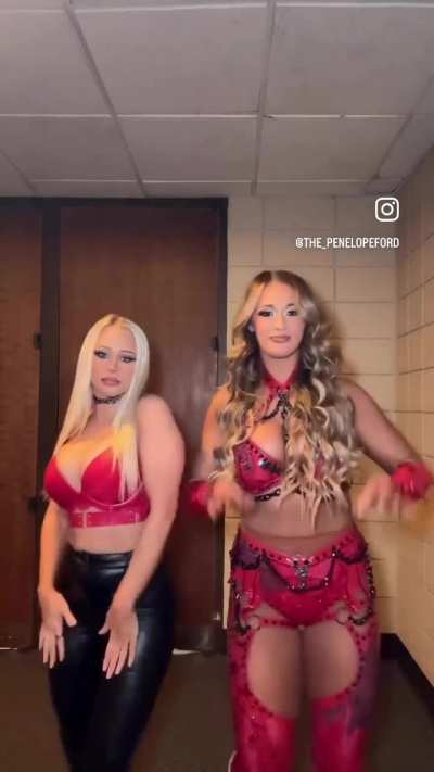 Penelope and Megan