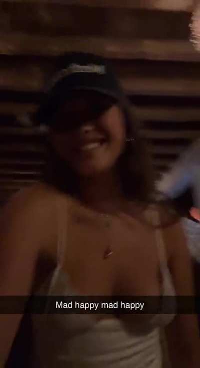 Lily Chee in a hat
