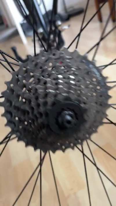 Rear hub rattle