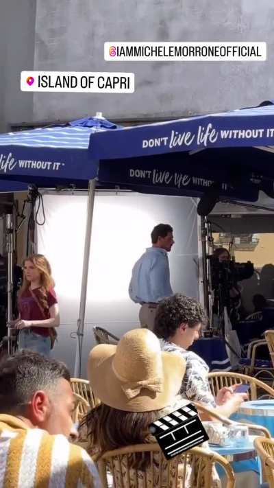 Anna filming 