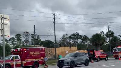 Building collapse on Colonial in East Orange County