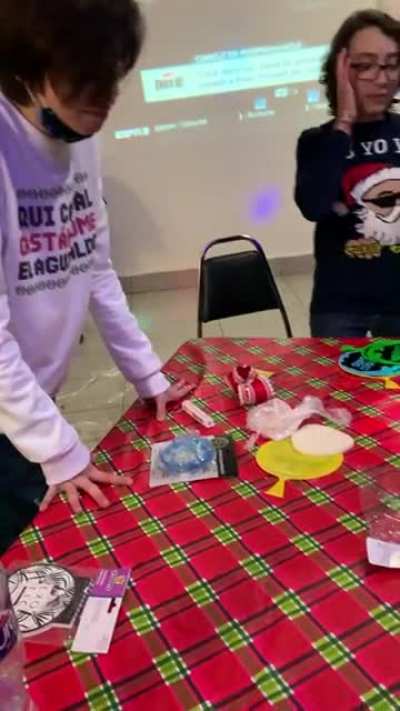 I had a fun family Christmas night