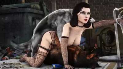 Elizabeth double-teamed (call<wbr>mehay<wbr>maker<wbr>, Lerico213) [BioShock Infinite]