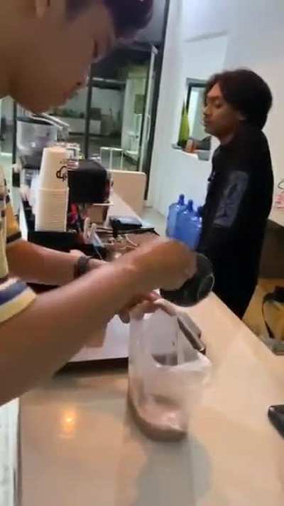 Just drink it like normal people