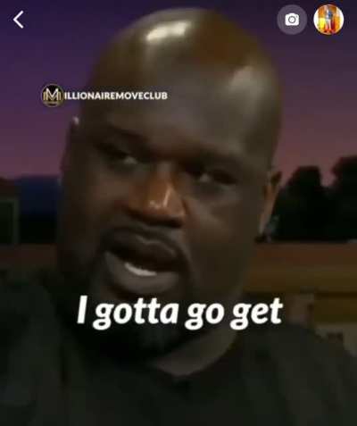 Big Shaq with another crazy story