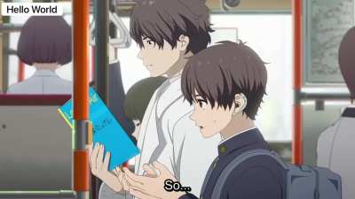 A man of culture indeed! It has been a while since I've seen a CGI this good. [Hello World]