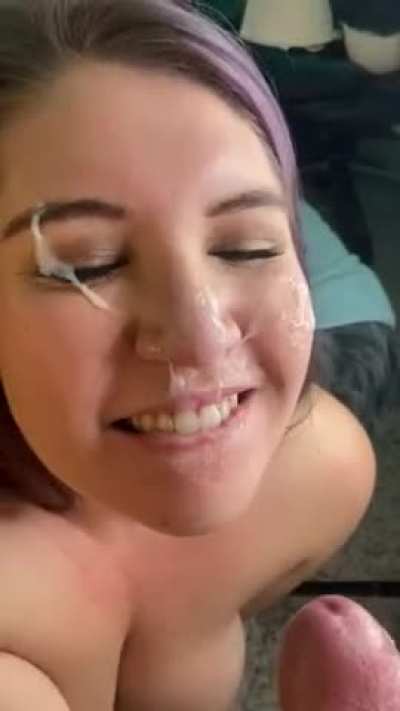 Eyelashes make great cum shields
