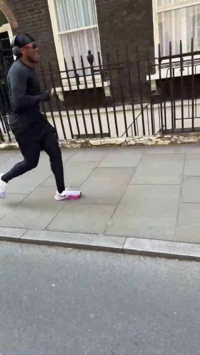 Saw ksi out on a jog today