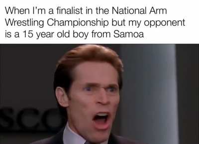 spoiler alert: I lost 🤧
