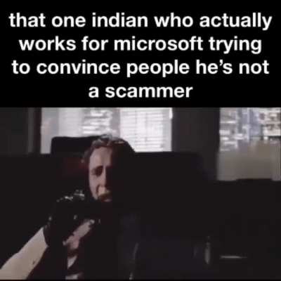 He's still trying to convince people...