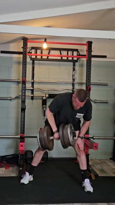 95kg DB Rows