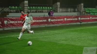 Tierney having a bit of fun during the International Break