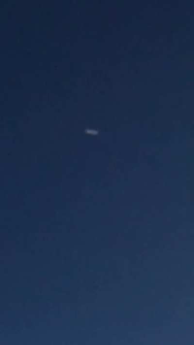 Sighting by commercial pilot on March 23, 2021.
