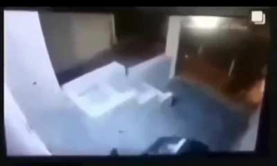 iranian anti riot police caught destroying an islamic mosque to blame it on the protestors