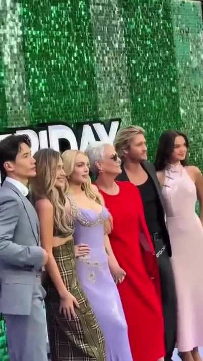 Lindsay Lohan on the 'Freakier Friday' premiere red carpet in London 💜 August 1, 2025