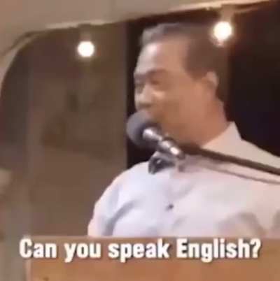 Can you speak English?