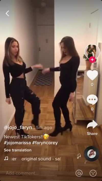 She on TikTok now