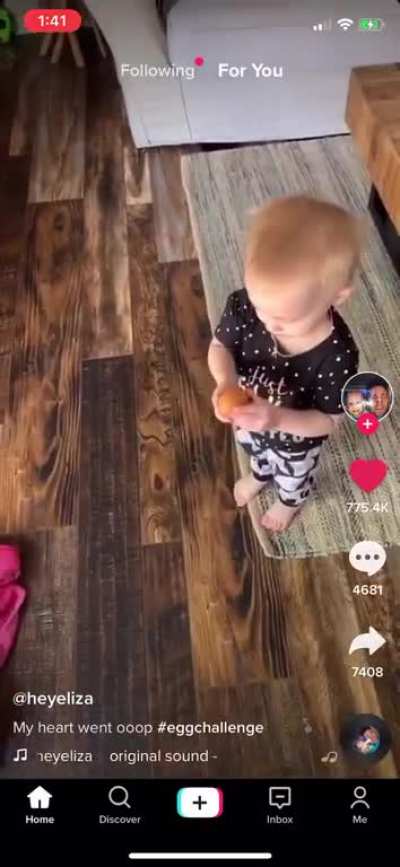Kids are so gentle 😌