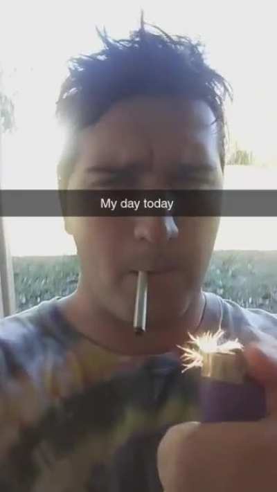 Unfortunate stoner