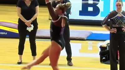 Caroline Herry: University of Arizona gymna<wbr>stics<wbr>(Long clip edit) ❤️💙🤍🤸<wbr>‍♀️