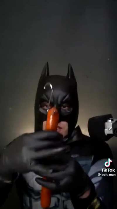 Why is Man eating 6 level sausage? Is he fucking gay? (As in homosexual)