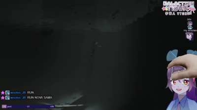 Japanese V-Tuber chased by dog
