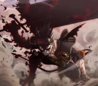 I made a motion/animation/moveable picture of Asta's devil form!